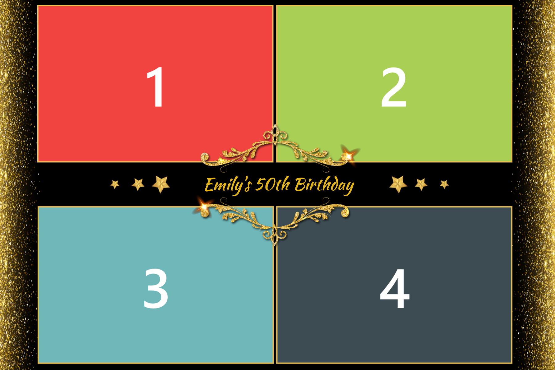 Nr. 1 - Black & Gold